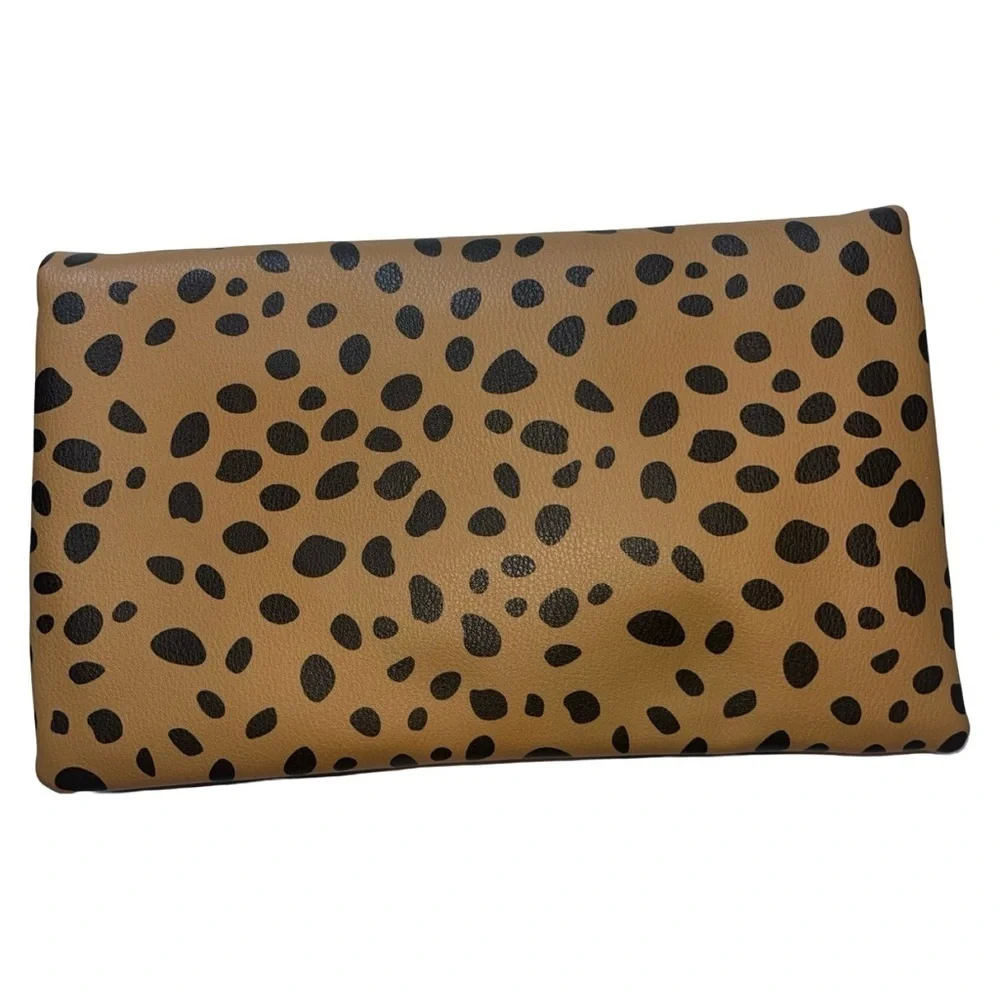 Cheetah Print Over the Shoulder / Cross Body Bag with Chain Strap